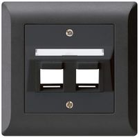 Kit di montaggio INC kallysto.line 2×Keystone nero