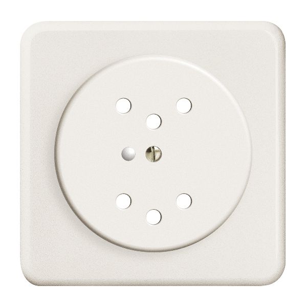 UP-Frontset FH 2×T12 weiss 86×86mm mit Linse