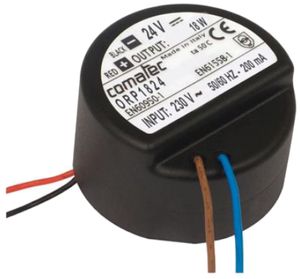 EB-Netzteil Comatec ORP, IN: 230VAC, OUT: 24VDC/18W, Anschlusslitzen