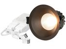 EB-LED-Spot maxLUCE ATMO 68 9W 700lm 3000K DALI DIM Ø79mm schwarz