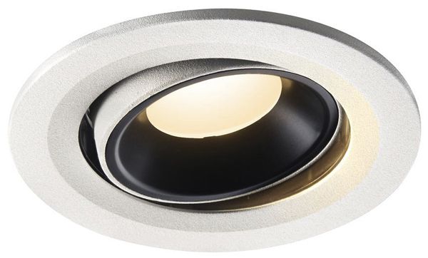 EB-LED-Downlight SLV NUMINOS MOVE S, 8.6W 250mA 690lm 3000K 55° ws/sz