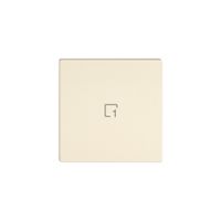 Poussoir 1/1 EDIZIO.liv Wiser avec SNAPFIX® avec symbole scène 1 cr