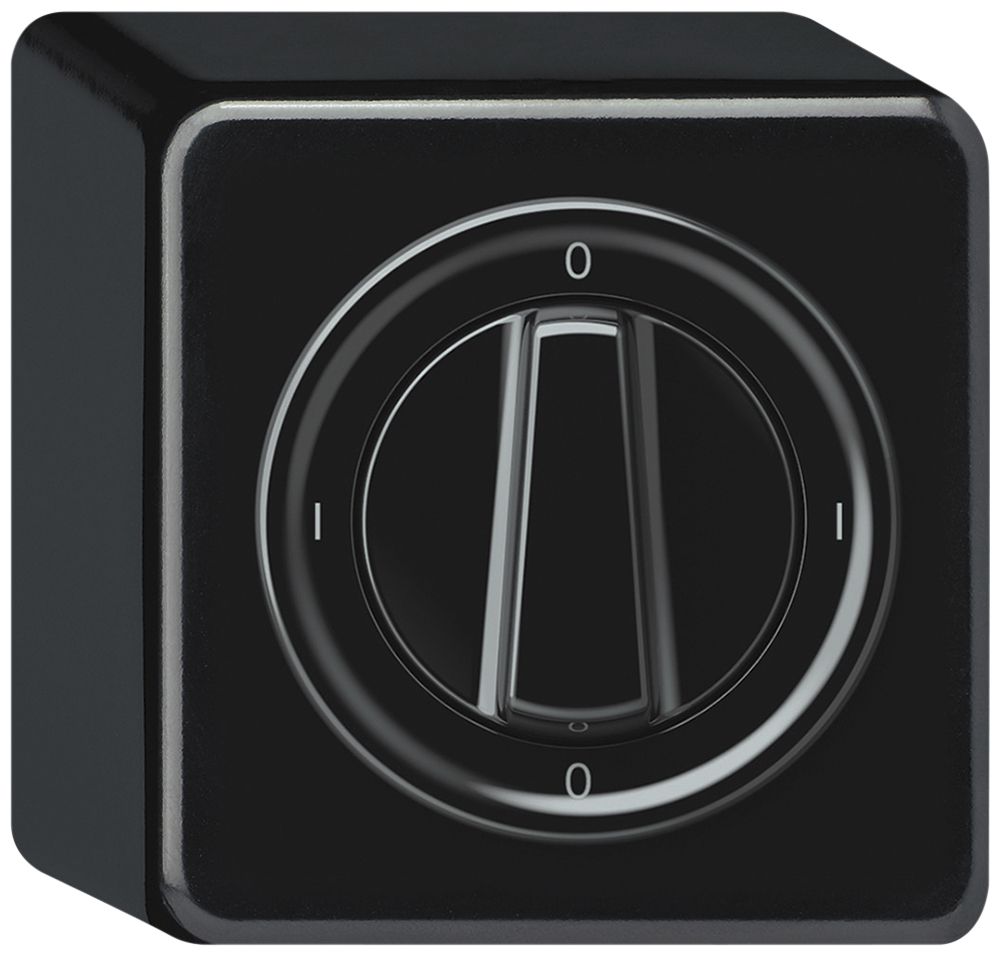 Interruttore rotativo AP origin interruttore 0/1L 16A 250V 0-I-0-I 88×88×54mm ne