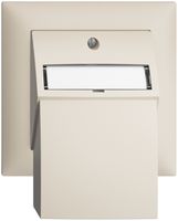 Kit montaggio ENC EDIZIOdue FMI, c.cappa di uscita dritta, per 2×Keystone, crema