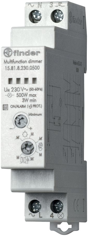 REG-Dimmer 230VAC 3…500W