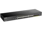 Switch D-Link DGS-1250-28X/E, 28-port smart managed Layer2/3 Gigabit