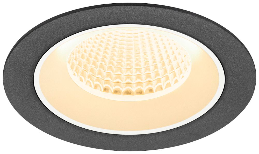 Downlight LED SLV NUMINOS M 12W 1800lm 3000K MB DALI Ø105×68mm no/bc