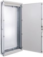 Schaltschrank Hager weber.mes C mit Al-Türe 850×2000×350mm hellgrau