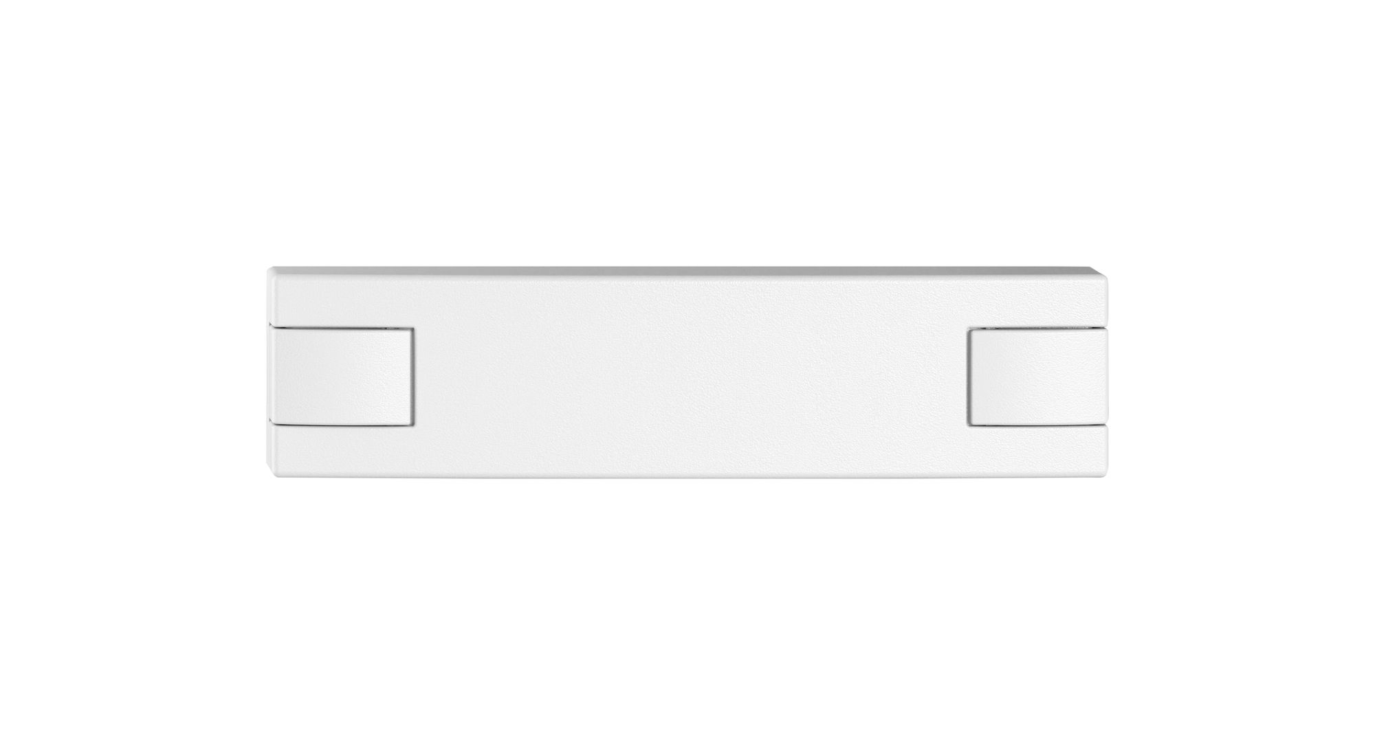 Poussoir 1/4 EDIZIO.liv SNAPFIX® p.KNX&UNI s.LED comm.à 2 touches bc