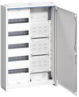 AP-Feldverteiler Hager univers 5-reihig 60TE Tür IP44 550×800×160mm