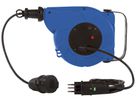 Automatik-Kabelaufroller Steffen 5m Td3×1.5mm² Anschlusskabel: 1m