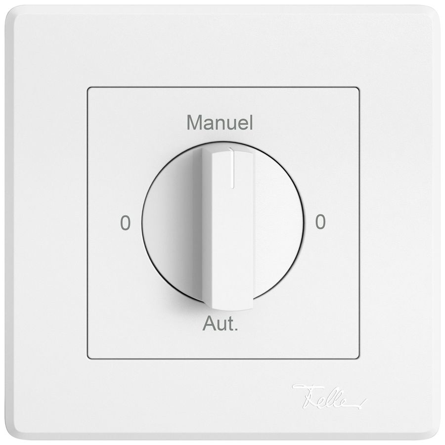 Kit de montage ENC EDIZIO.liv SNAPFIX® p.interr.rot.manet.0-Man-0-Auto (F) bc