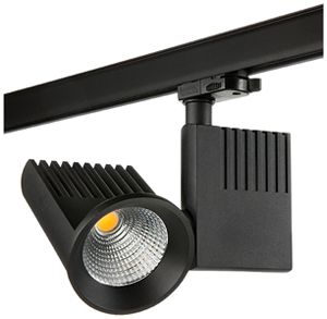 Spot LED SG Zip Pro 40W 3370lm 3000K MB AD3PH Ø100×218×100×146mm nero