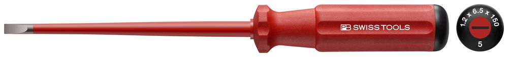 Schlitzschraubenzieher PB 1×5.5×125mm VDE 1000VAC/1500VDC, DIN7437