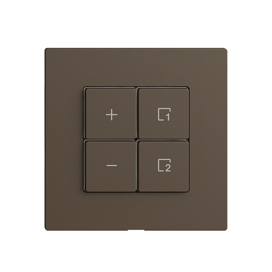 Dimmer Uni-LED 1K/4T Szene WLAN Edue Wiser coffee