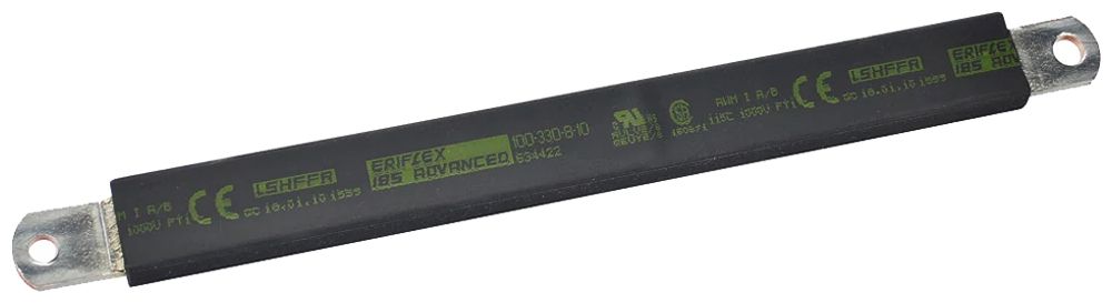 Ruban mise à terre confect. ERIFLEX IBSBADV100-330 100mm² 330mm 350A Cu étamé