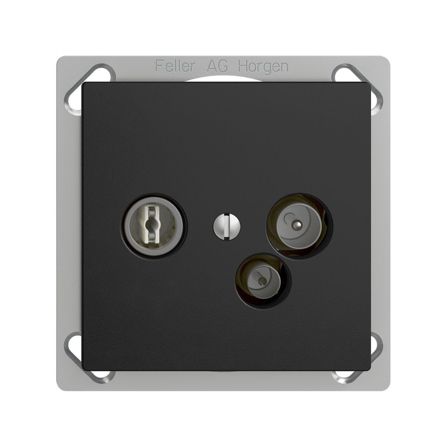 EB-Datendose TV-R DD11 5…65MHz EDIZIOdue schwarz