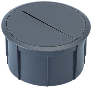 Kabeldurchgang R&M Ø81 graphitgrau RAL 7024