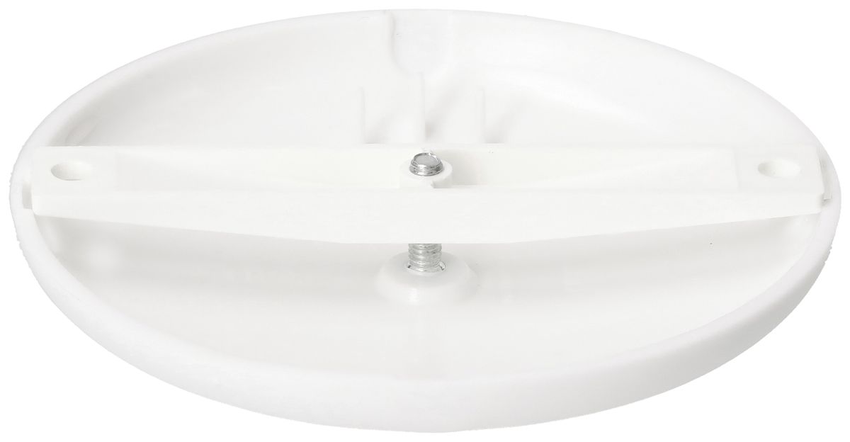 Deckenrosette MH mit M4 Schraube Ø95×13mm weiss