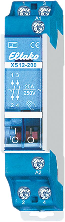 Teleruttore AMD Eltako 230VAC 2Ch, XS12-200