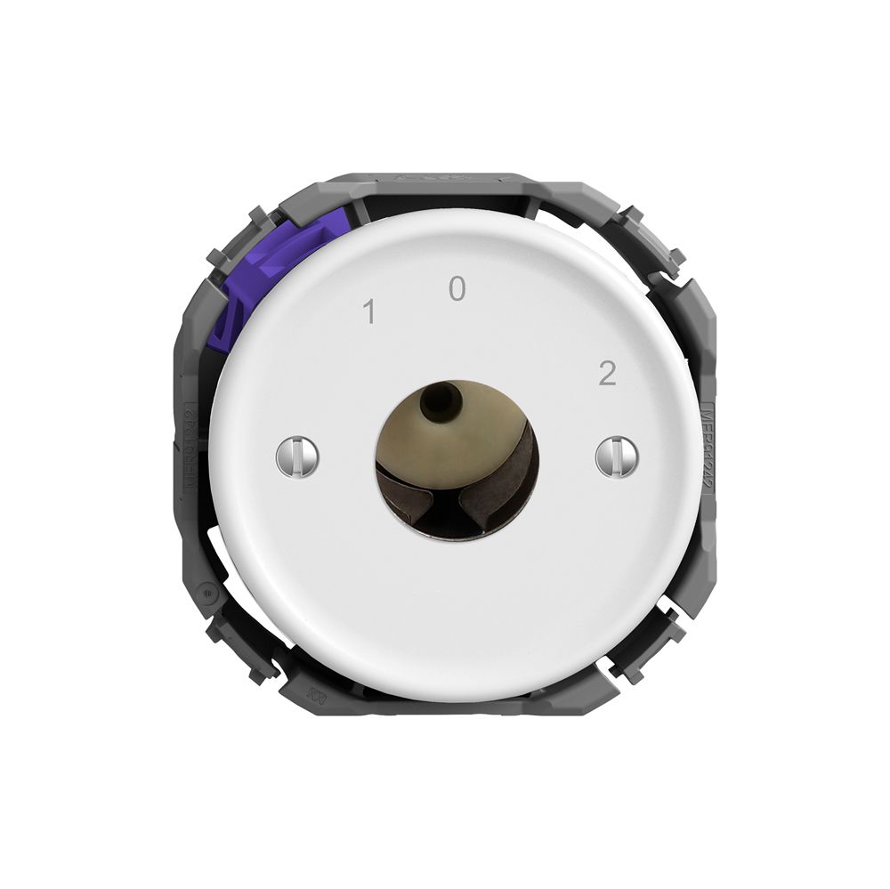 Interrupteur à clé STANDARDdue pour KABA 1514 a.1×retrait 3P 1-0-2 p=77mm bc