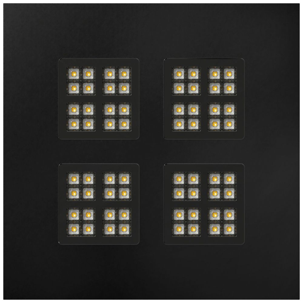 Lampada pannello LED SLV PAVANNO 22W 3403lm 3000…5000K WB DALI 600×600×20mm nero