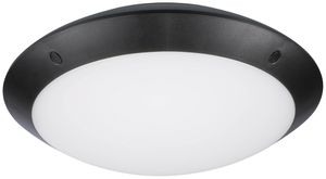 Plafonnier/applique LED START SURFACE MW 25W 2400lm 3000K IP66 noir