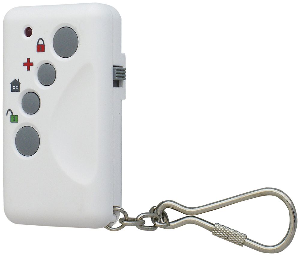 RF-Fernbedienung 4 Tasten weiss