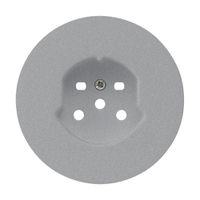 Frontset HA robusto für Steckdose Typ 15 mit Steckklemmen aluminium