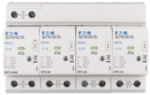 Kombiableiter Eaton, Überspannungsschutz T1+T2 TT
