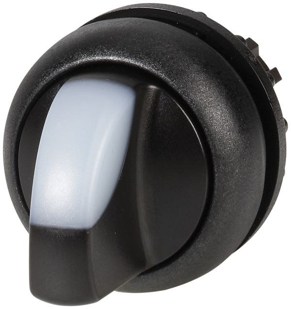 Manette rotative lum.ETN RMQ 3 pos. à accroch.no/blanc, an.no