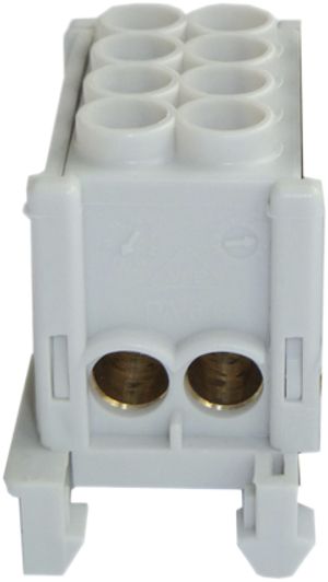 Hauptleiter-Klemme HLAK 1L, 4×25mm², grau