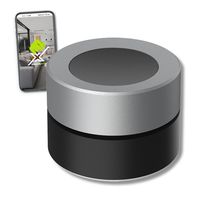 Variateur rotatif sans fil gris-noir KnockautX, par BRELAG