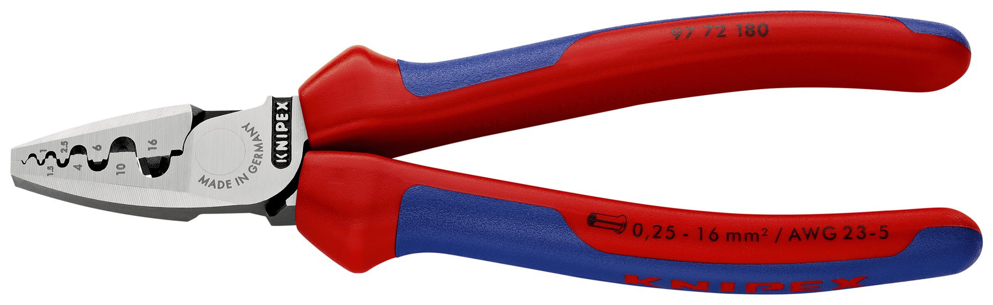 Pinza di serraggio KNIPEX per capicorda 180mm