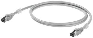 Câble patch Weidmüller CabinetLine cat.6A LSZH RJ45/RJ45 0.6m gris