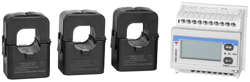 Strommessgerät und Klappwandler ABL METERS 300A 12…230V