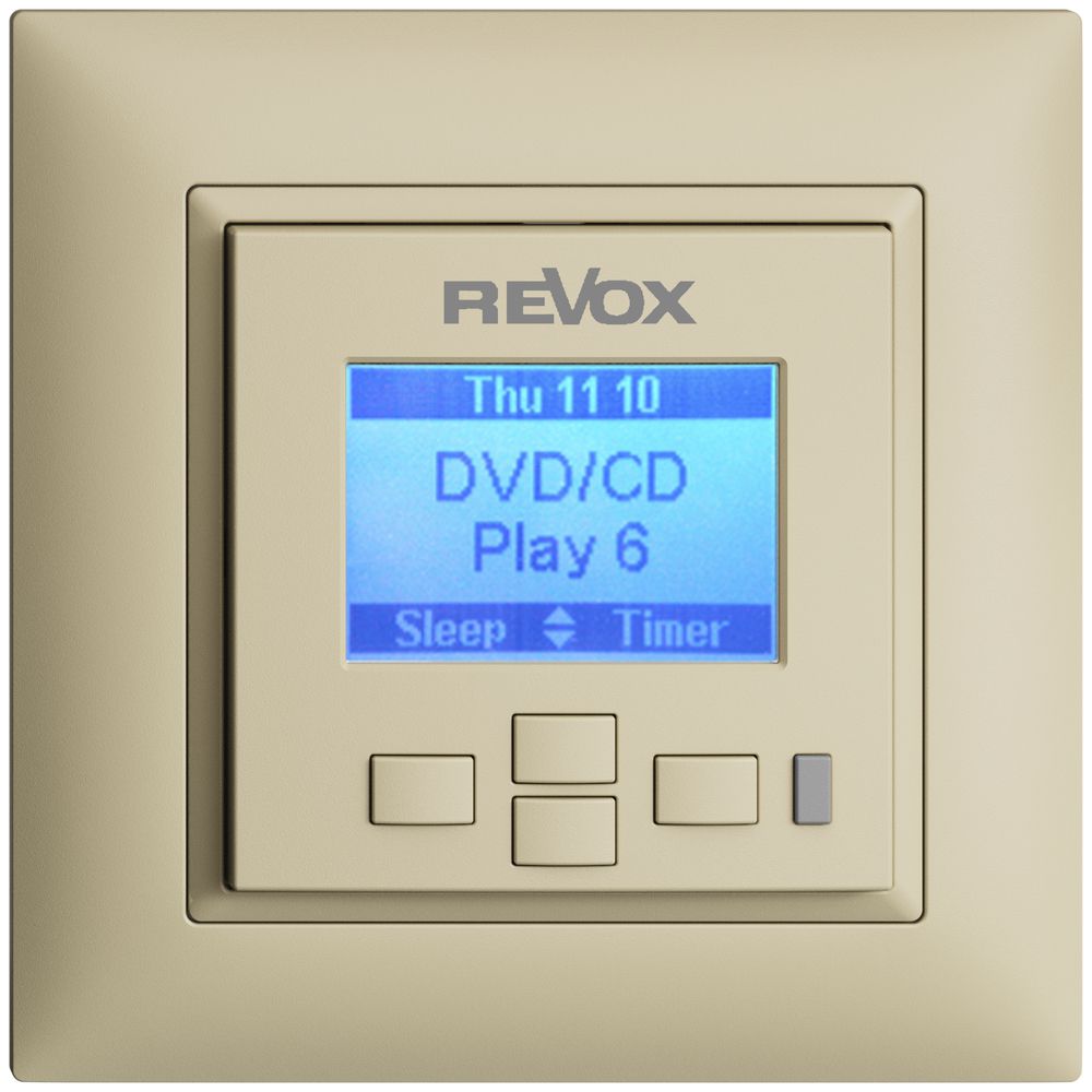 UP-Wanddisplay Revox EDIZIOdue vanille