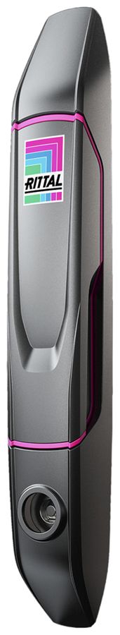 Maniglia Rittal VX 8618.201 comfort per VX/VX IT per chiusura nero