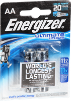 Batterie Lithium Energizer Ultimate LR6 1.5V 2 Stück