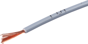 T-Litze halogenfrei 1.5mm² Nr.5 grau Eca, Spule à 100m