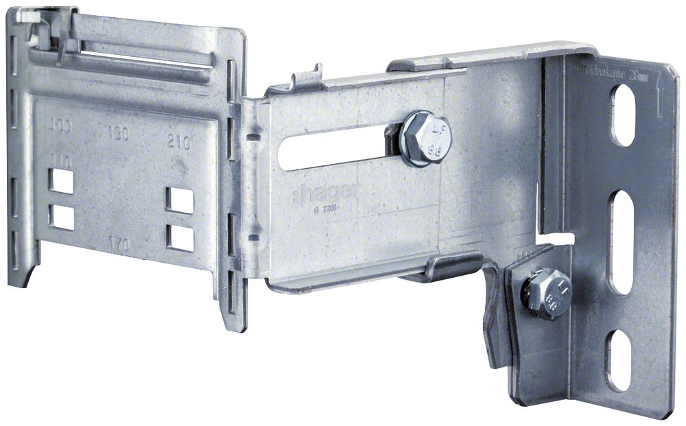 Console universelle distance mur 78…125 tehalit G2261 zingué pour BR/BRnetway