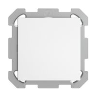 UP-Blindabdeckung EDIZIOdue weiss, ohne Zentrumsschraube