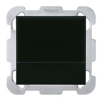 UP-Raumtemperaturregler Hager basico B KNX schwarz