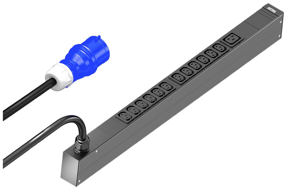 Distributore di corrente Rittal DK 7979.110 695mm 12×C13 1×C19 230V 16A