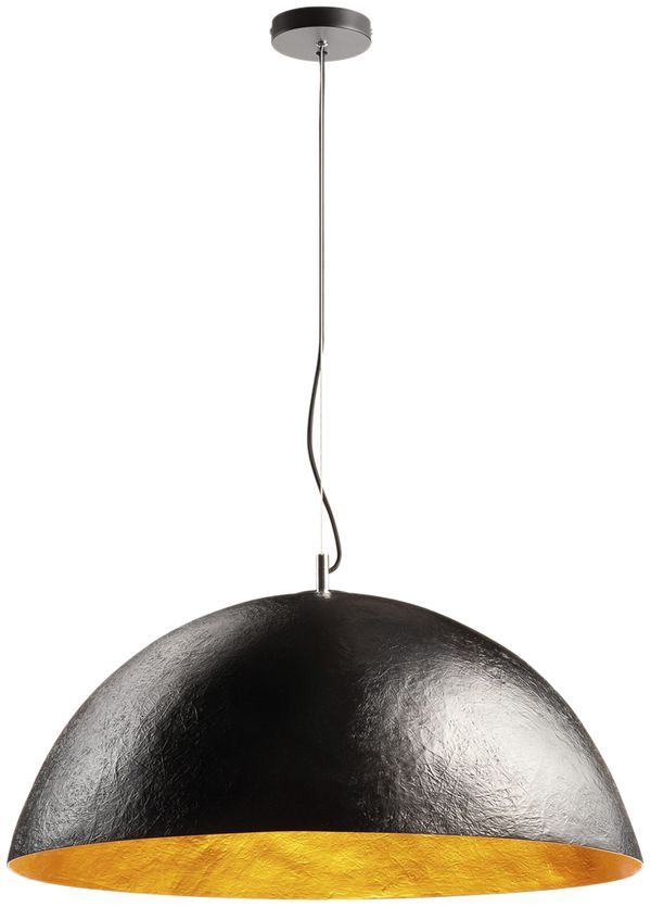 Pendelleuchte SLV FORCHINI 70 PD 40W Ø700mm schwarz/gold