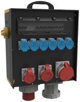 Stromverteiler EVGMB 7120-23/125A 1×125A 1×63A 1×32A 1×16A 6×T23 IP44