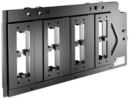 Schienenhalterung Rittal SV 9686.030 4P 80mm für E-Cu 10×50mm 2Stk