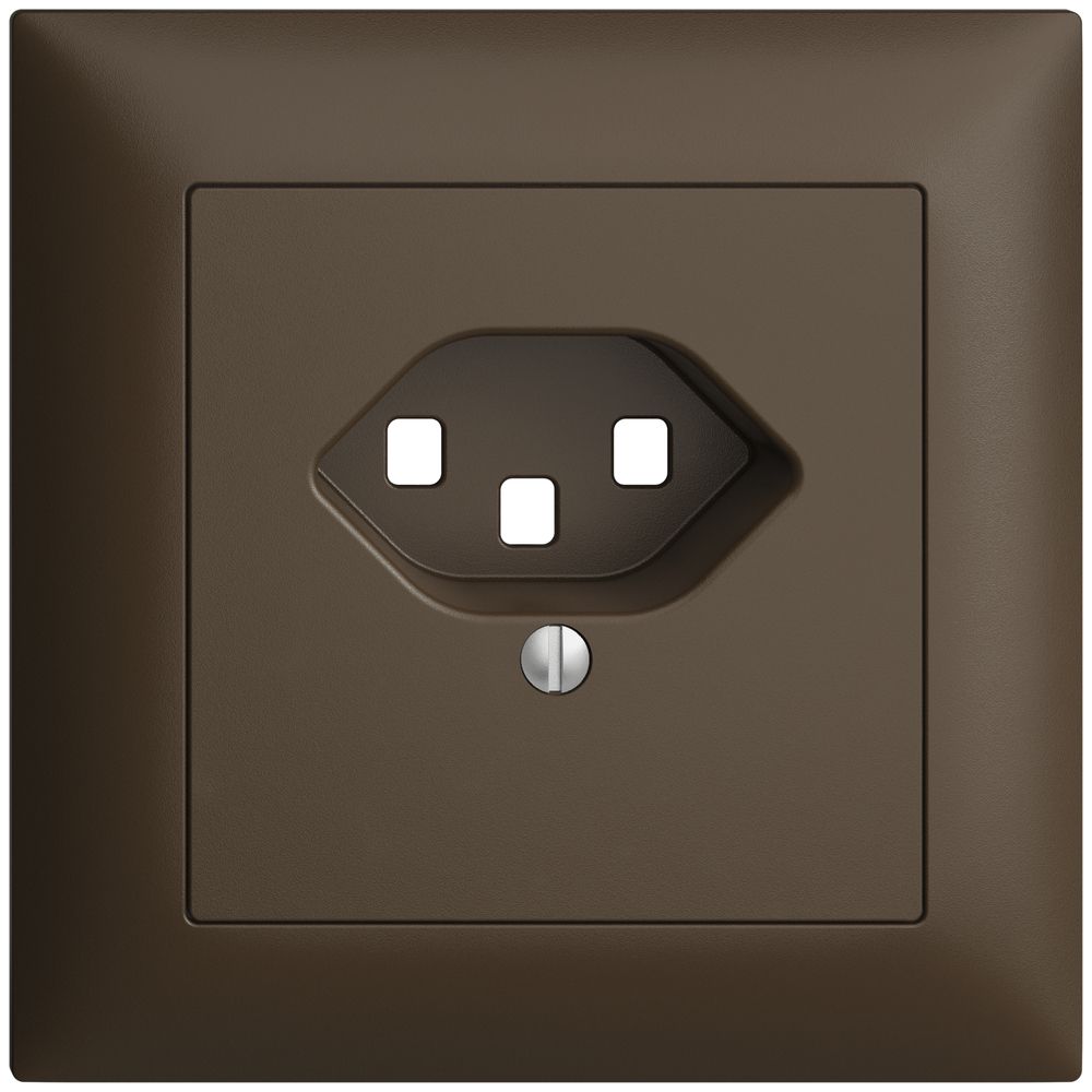 UP-Frontset EDIZIOdue coffee 88×88mm 1×T23