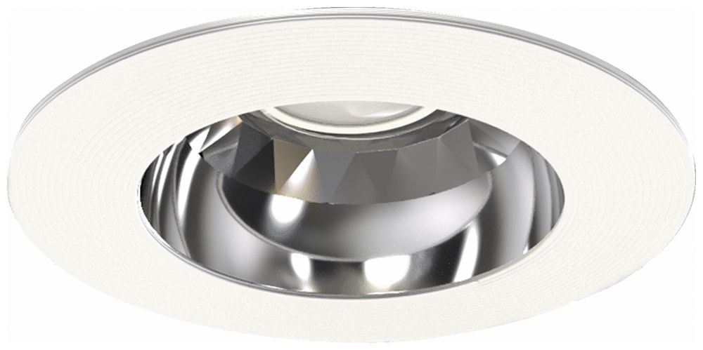 Downlight LED Philips GreenSpace TCTT 15.1W 1981lm 840 90° Ø195mm blanc