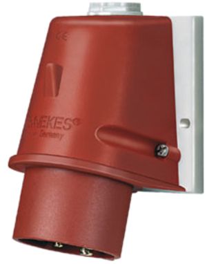 Spina murale CEE Mennekes 3LNPE 32A 6h 400V IP44